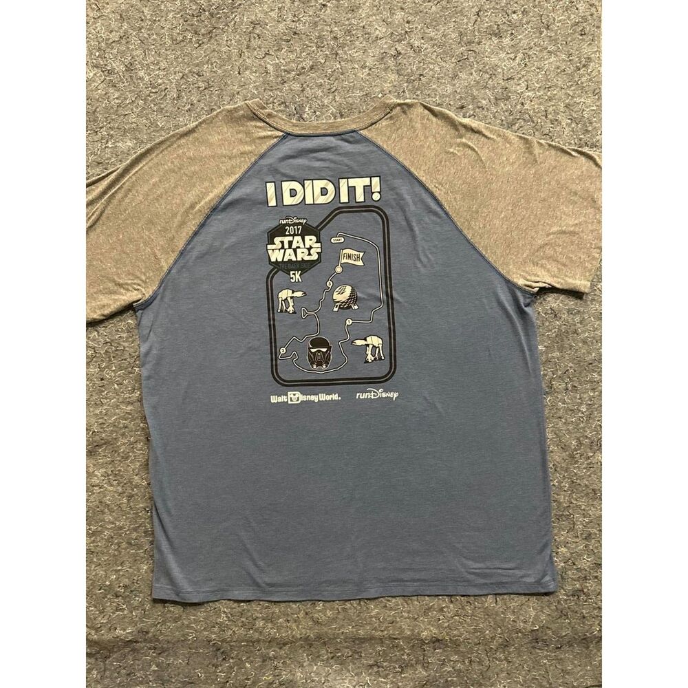 Champion Star Wars 2017 I Did It! 5K Men’s 2XL Vapor Cotton Graphic T-Shirt